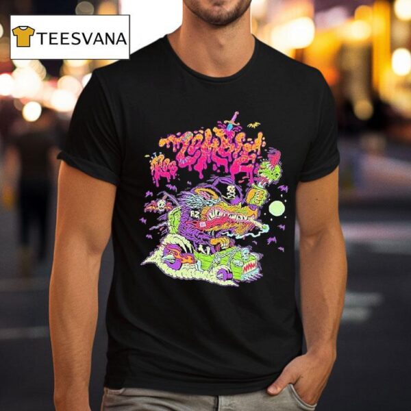 Rob Zombie Werewolf With Freaks Freaks On Parade Crush Kill Destroy T Shirt