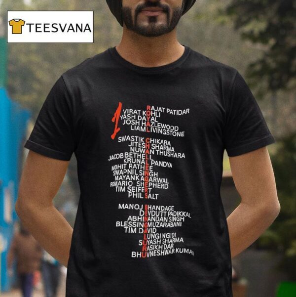 Royal Challengers Bengaluru T Shirt