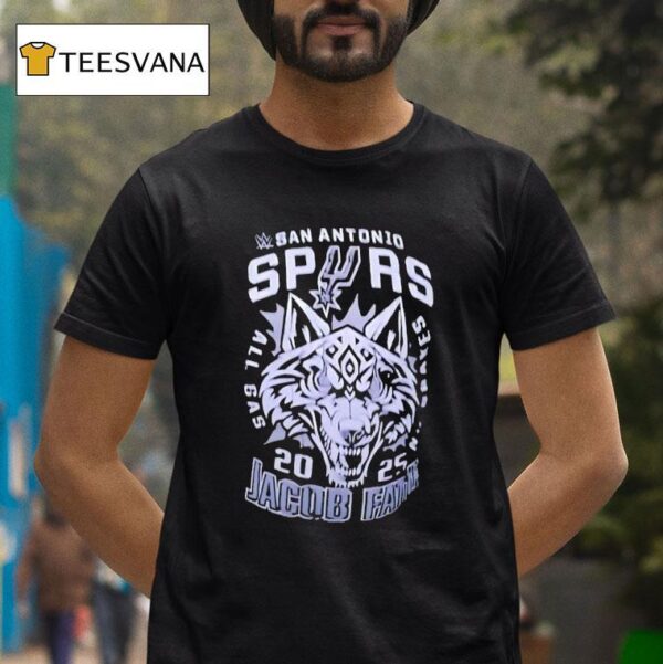 San Antonio Spurs Jacob Fam All Gas T Shirt