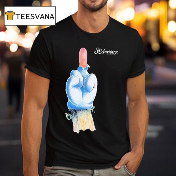 Say Anything Is A Real Boy Finger T Shirt