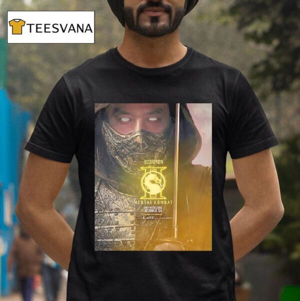 Scorpion Mortal Kombat Ii Movie T Shirt