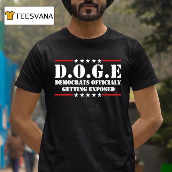 Scott Presler Doge Democrats Ly Getting Exposed T Shirt