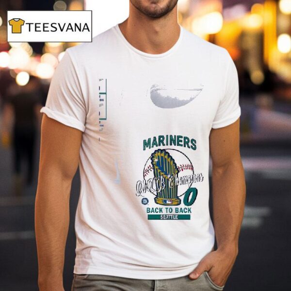 Seattle Mariners Mlb Champions Hardwood Classics Champions Vintage T Shirt