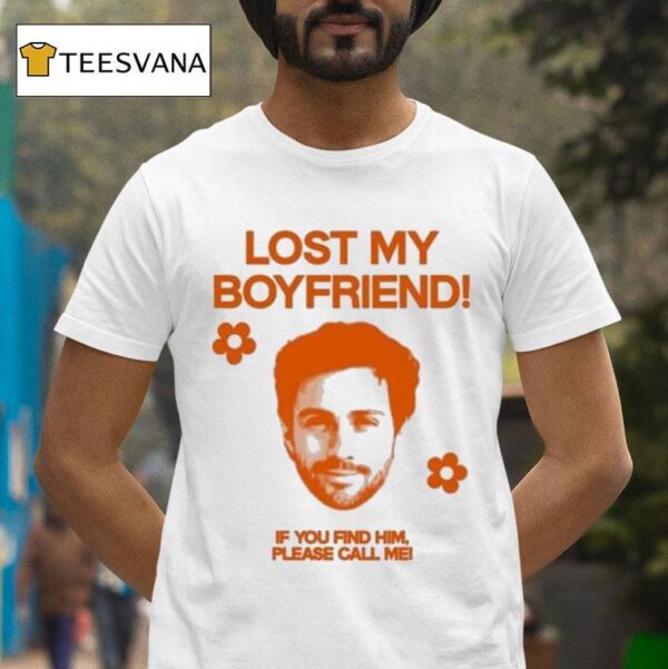 Sebastian Stan Lost My Boyfriend If You Find Him Please Call Me T Shirt