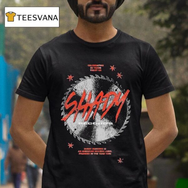 Shady Records Th Anniversary Celebrating Trust Us Saw T Shirt