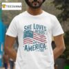 She Loves Jesus And America Too New T Shirt