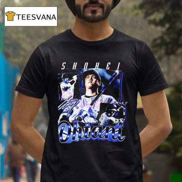 Shohei Ohtani Los Angeles Baseball Grunge Graphic T Shirt