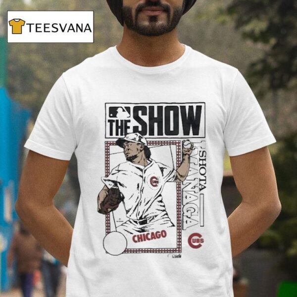Shota Imanaga Mlb The Show Chicago Cubs T Shirt