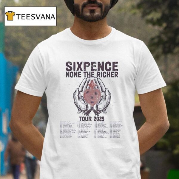 Sixpence None The Richer Toursixpence None The Richer Tour T Shirt