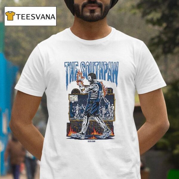 Skeleton The Southpaw Luka Doncic Dallas Mavericks T Shirt