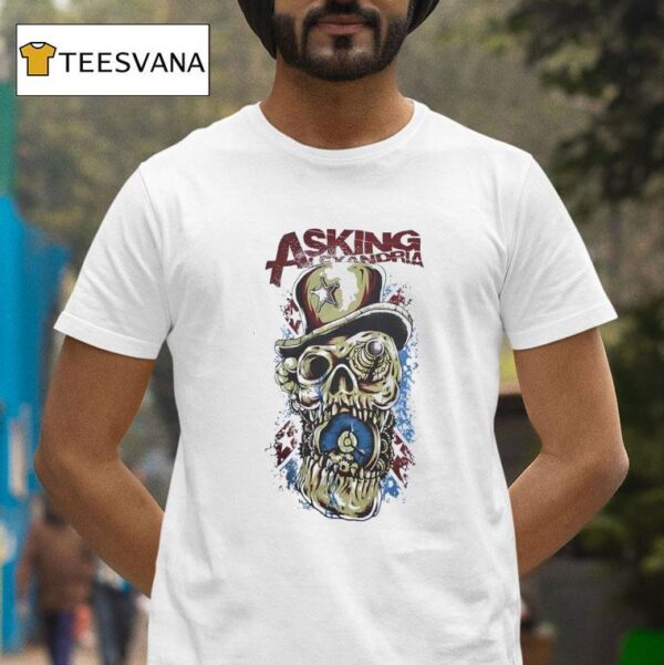 Skull Asking Alexandria Monster T Shirt