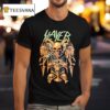 Slayer Farewell Tour Dates Skull Throne T Shirt