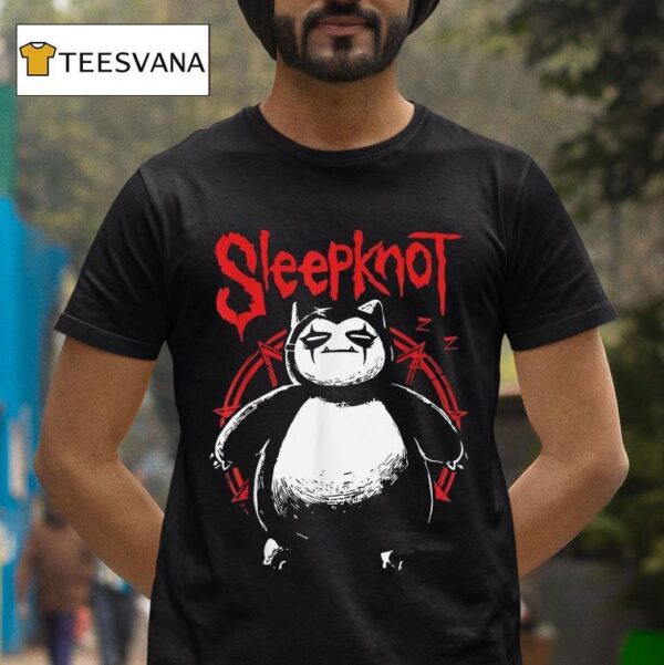 Sleepknot Snorlax Metal T Shirt