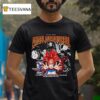 Son Goku Prince Vegeta The Strongest Fusion Angel Born In Hell The Saiyans They Re Here I Am They We Are One Unfortunately For You T Shirt