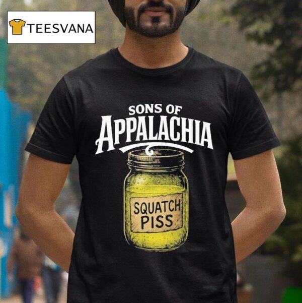 Sons Of Appalachia Sasquatch Piss T Shirt