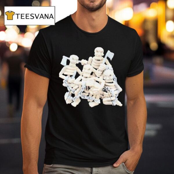 Spooky Woods Skeleton Troop T Shirt