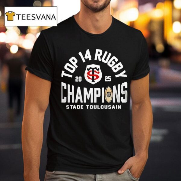 Stade Toulousain Top Rugby Back To Back To Back T Shirt