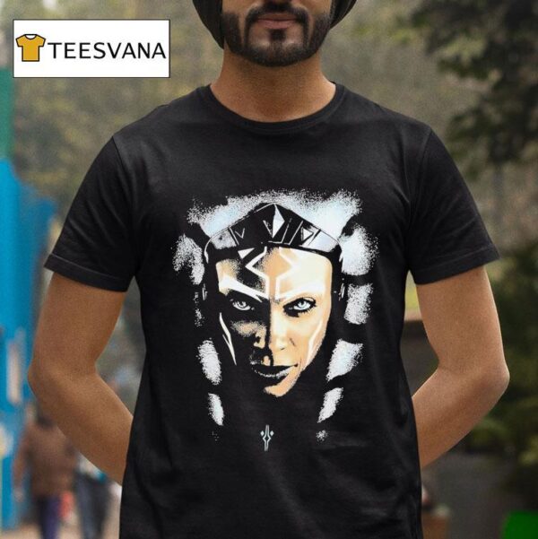 Star Wars Ahsoka Face T Shirt