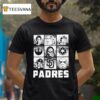 Star Wars Padres Heroes And Villains T Shirt