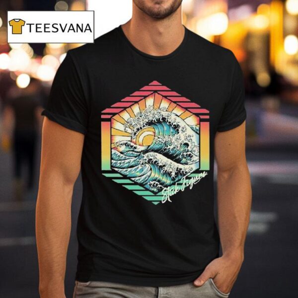 Stick Figure Riptide Waves T Shirt