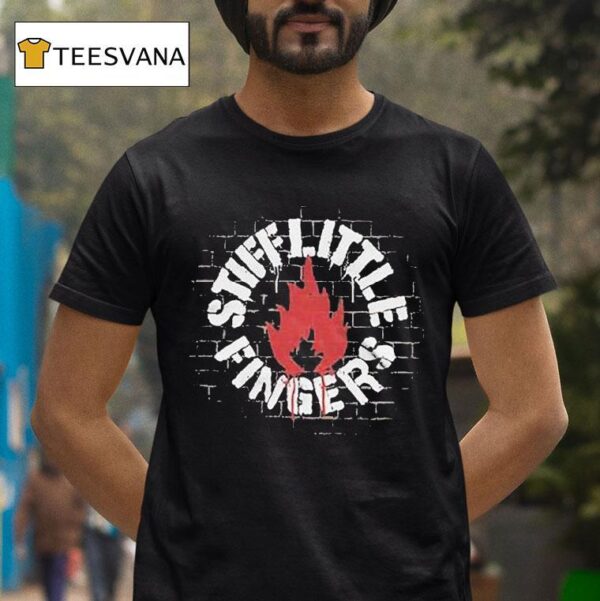 Stiff Little Fingers Plectrum T Shirt