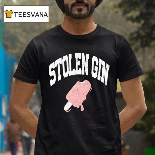 Stolen Gin Summer Popsicle Ice Cream T Shirt