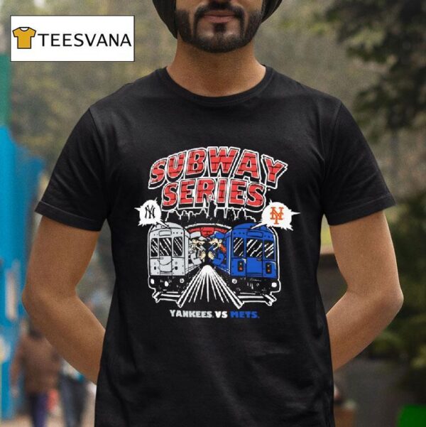 Subway Series New York Yankees Vs New York Mets T Shirt