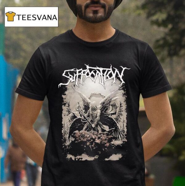 Suffocation Shred Angel T Shirt