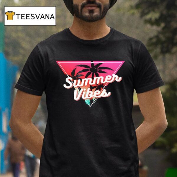 Summer Vibes Beach Vintage T Shirt