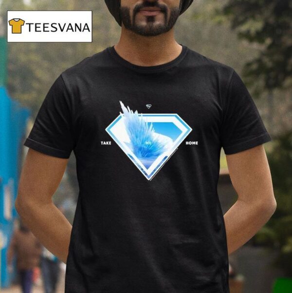 Superman Logo Svalbard Take Me Home T Shirt