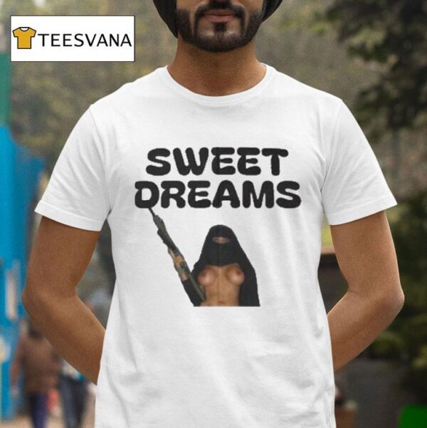 Sweet Dreams Gun Girl T Shirt