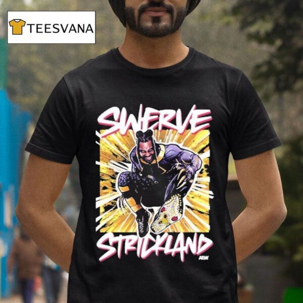 Swerve Strickland Series Aew T Shirt