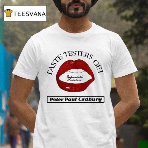Taste Testers Get Peter Paul Cadbury T Shirt