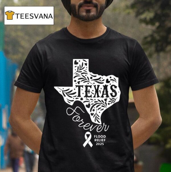 Texas Forever Flood Relief Breast Cancer Awareness Month T Shirt
