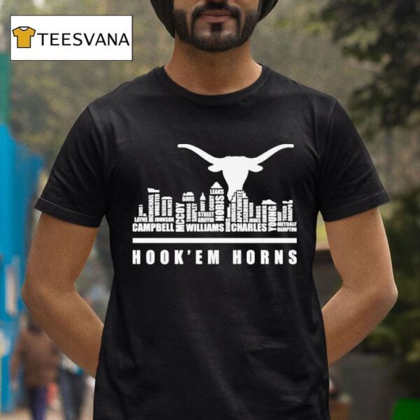 Texas Longhorns Hook Em Horns T Shirt