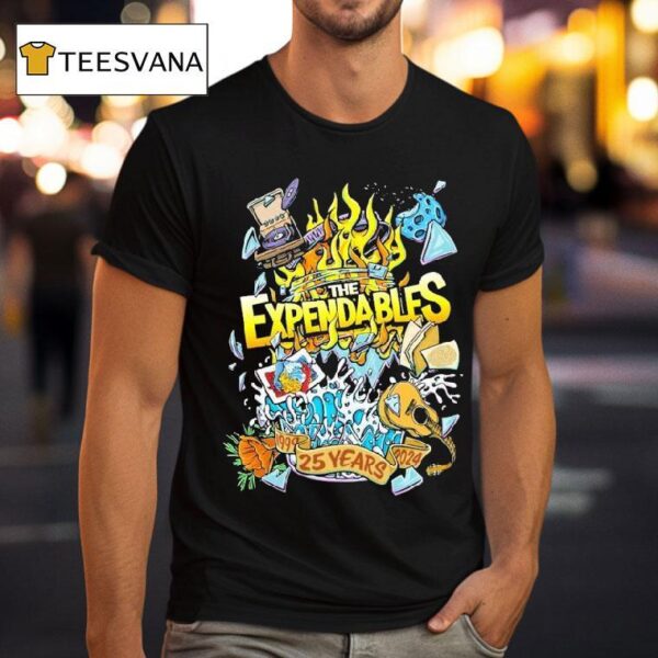 The Expendables Years Jar T Shirt