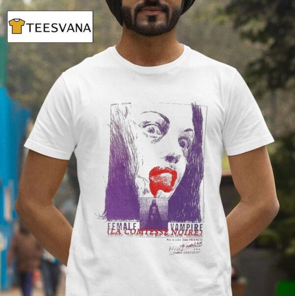 The Female Vampire La Comtesse Noire T Shirt