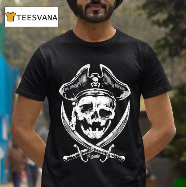 The Goonies Sloth And Crossbones Pirates T Shirt