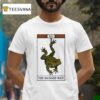 The Hanged Man Toad Tarot Card Frog T Shirt