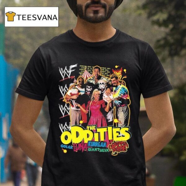 The Oddities Attitude Kurrgan Golga Lina Giant Silva T Shirt
