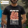 The Walking Dead Th Anniversary Thank You For The Memories Signatures T Shirt