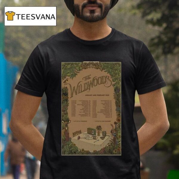 The Wildwoods January And February Tour T Shirt