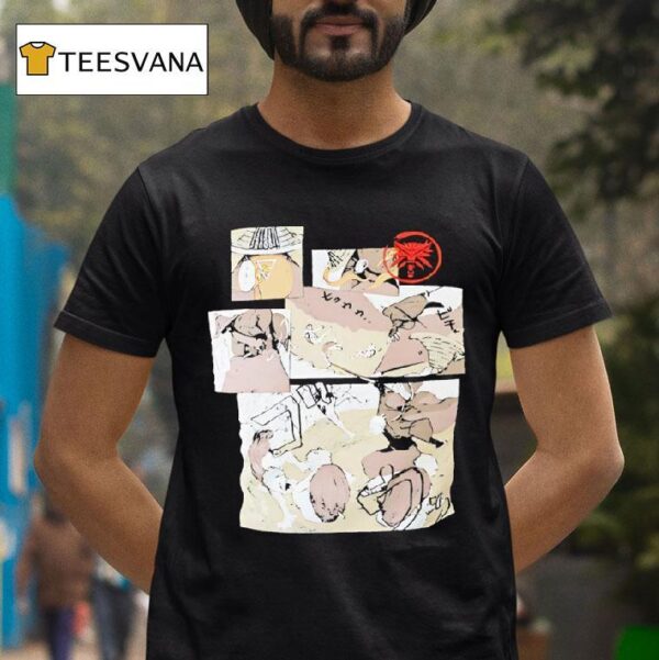 The Witcher Ronin Battle T Shirt