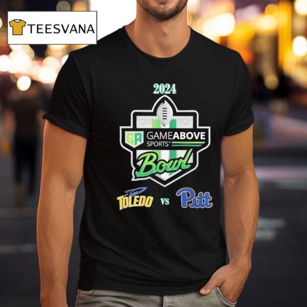 Toledo Rockets Vs Pittsburgh Panthers Game Above Sports Bowl T Shirt