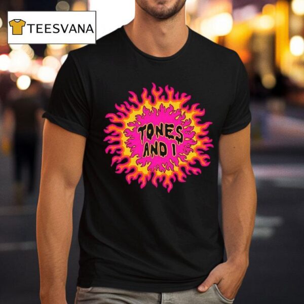 Tones And I Flames T Shirt