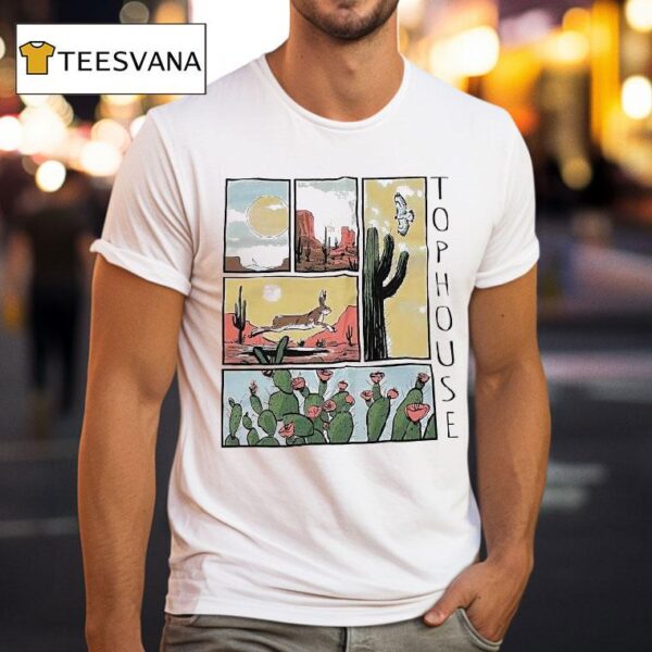 Tophouse Desert Scene T Shirt