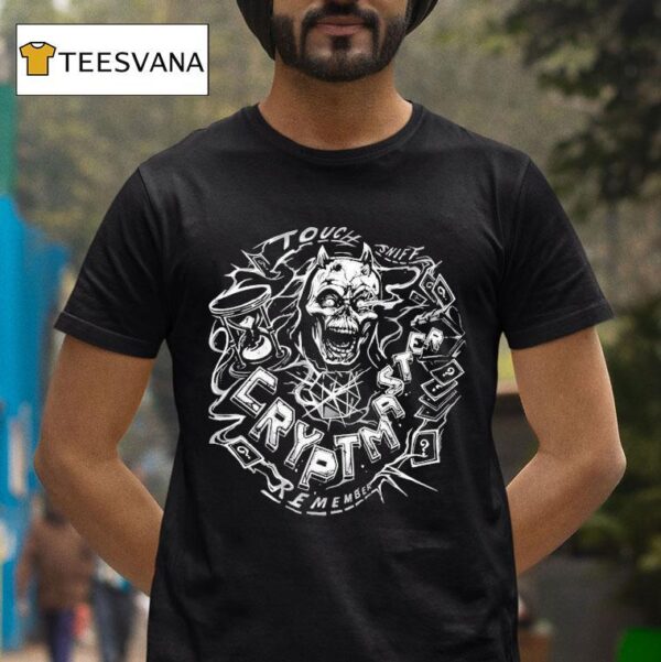 Touch Sniff Cryptmaster Remember Hourglass T Shirt
