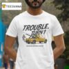 Trouble Turn Door Bumper Clear T Shirt