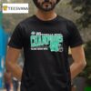 Tulane Green Wave Helmet Gasparilla Bowl Champions T Shirt