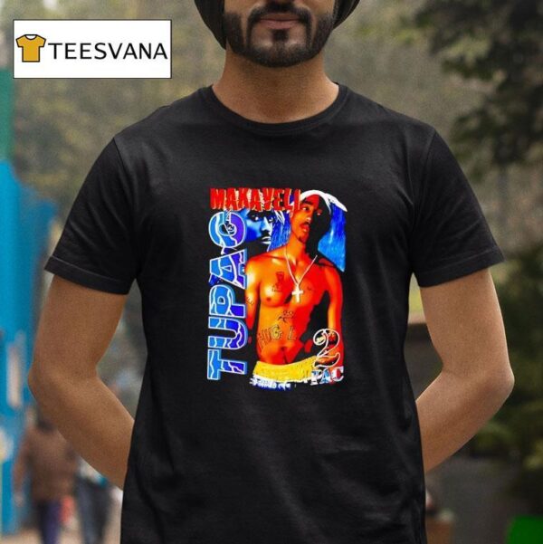 Tupac Makaveli Pac T Shirt